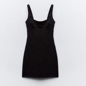 Black Zara dress